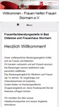 Mobile Screenshot of frauenhelfenfrauenstormarn.de